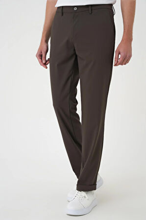 Comfort Fit Beli Lastikli Toprak Jogger Pantolon  P 1185
