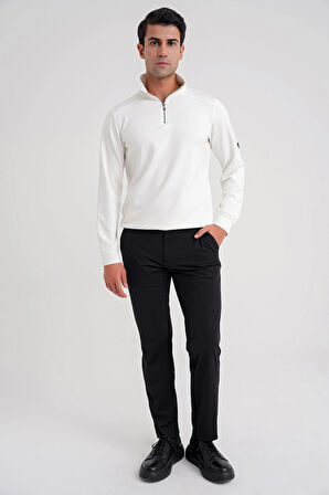 P 1187 PANTOLON Comfort SİYAH KLASİK