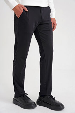 P 1187 PANTOLON Comfort SİYAH KLASİK