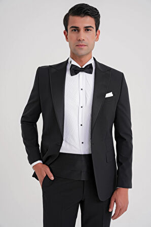 BLACK 081 TAKIM Slim SİYAH