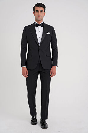 BLACK 081 TAKIM Slim SİYAH