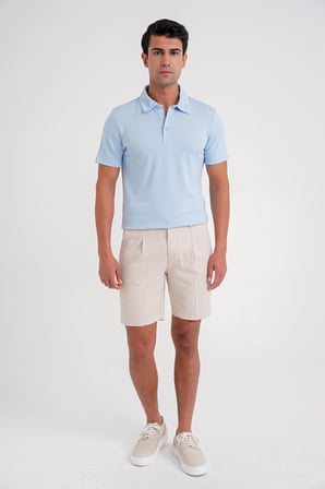 TS 886 t-shirt Comfort MAVİ CASUAL