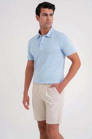 TS 886 t-shirt Comfort MAVİ CASUAL