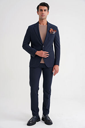 C 703 CEKET Regular Fit K.LACIVERT