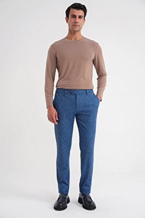 P 1176 PANTOLON Comfort GECE MAVİSİ-1