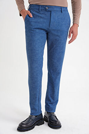 P 1176 PANTOLON Comfort GECE MAVİSİ-1