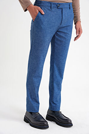 P 1176 PANTOLON Comfort GECE MAVİSİ-1