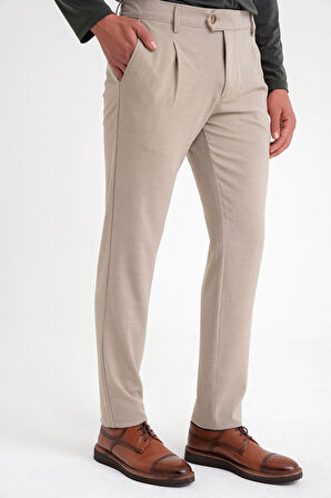 P 1174 PANTOLON Comfort BEJ-1 CASUAL