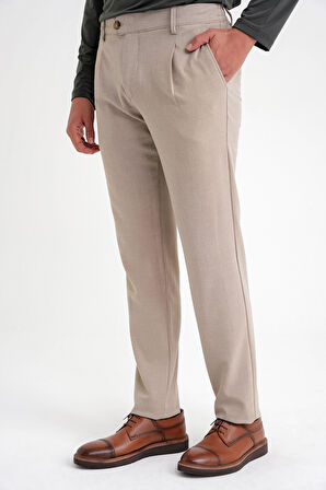 P 1174 PANTOLON Comfort BEJ-1 CASUAL