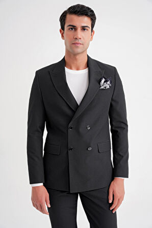 C 719 CEKET Comfort SİYAH-1