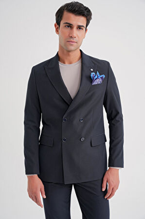 C 719 CEKET Comfort LACİVERT