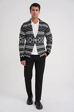 TRİKO CEKET 03 Comfort SİYAH