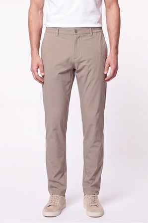 Comfort Fit Esnek Pamuklu Yan Cep Bej Jogger Pantıolon P 1220