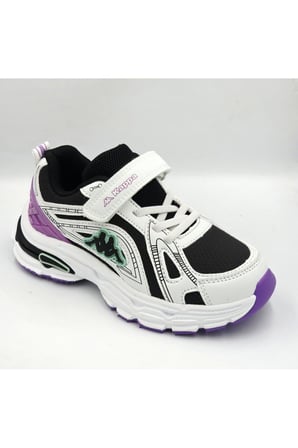 Kappa 2026 Sonbahar-kış Spor Ayakkabı Black Whıte Purple Kp-4061f