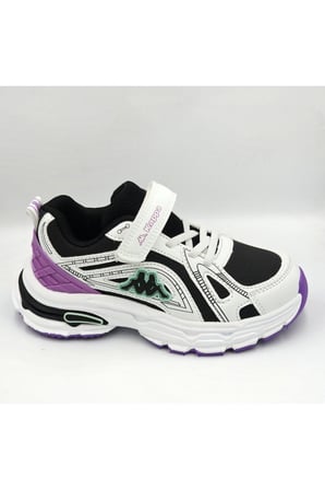 Kappa 2026 Sonbahar-kış Spor Ayakkabı Black Whıte Purple Kp-4061f