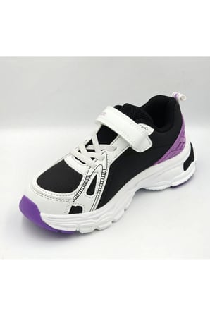 Kappa 2026 Sonbahar-kış Spor Ayakkabı Black Whıte Purple Kp-4061f