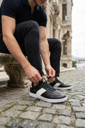 Kappa KP-1077M Rahat Kauçuk Taban Sneaker Erkek Ayakkabı