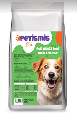 Petismis Kuzu Etli Yetişkin Köpek Maması 15kg
