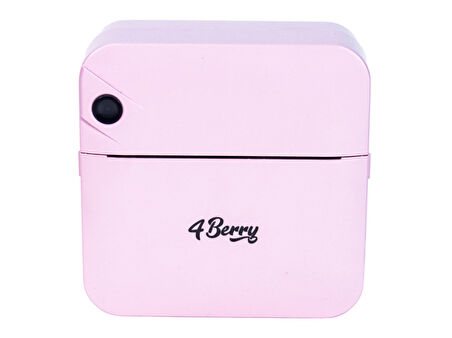 C17M Pembe Mini Bluetooth Yazıcı – Termal, Portable, Kartuşsuz Baskı