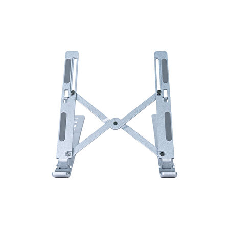 4BH31G Gri Laptop Standı – Metal, Katlanabilir & Ergonomik Tasarım