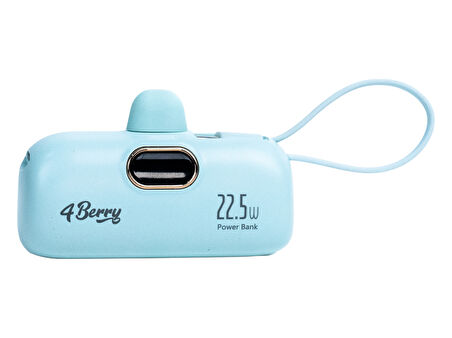 DX268Y Yeşil Powerbank – 5.000 mAh, 22.5 W Lightning Hızlı Şarj
