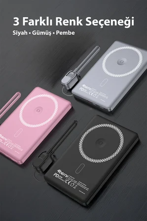 Y353S POWERBANK 5.000 MAH MAGNETIC WIRELESS
