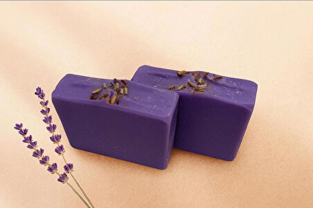 Doğal El Yapımı Lavanta Sabunu 100 Gr – Cilt Yenileyici, Rahatlatıcı ve Nemlendirici Bitkisel Sabun