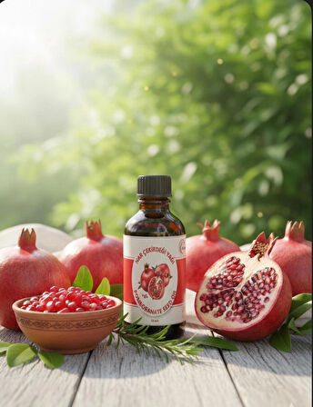 Doğal Nar Çekirdeği Yağı 30 ml – Saf, Soğuk Sıkım | Canlandırıcı Cilt Bakımı