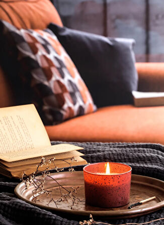 Ruby Antrasit Mum Unique Style Kokulu Mum Antrasit