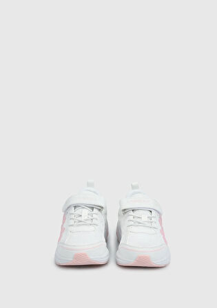 Flower Beyaz Kız Çocuk Sneaker