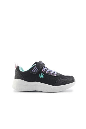 Lumberjack 5M URSULA 5FX Unisex Çocuk Koşu &amp; Yürüyüş Ayakkabı Siyah