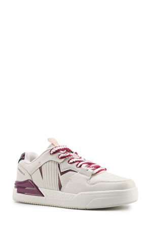 Lumberjack MANCH 101950060 Kadın Kırık Beyaz Sneaker