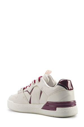 Lumberjack MANCH 101950060 Kadın Kırık Beyaz Sneaker