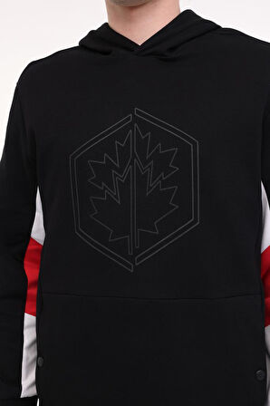 Lumberjack ML MATTE 17ITL442 5FX 101940288 Erkek Sweatshirt Siyah S-XXL 