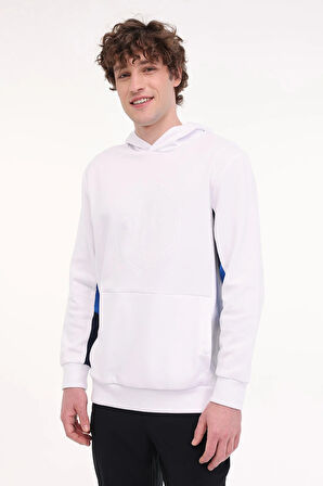 5M ML MATTE 17ITL442 5FX Erkek Beyaz Sweatshirt - 101940290