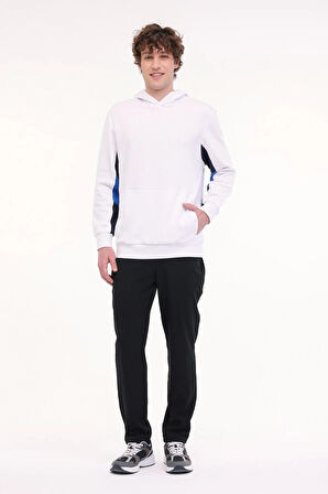 5M ML MATTE 17ITL442 5FX Erkek Beyaz Sweatshirt - 101940290