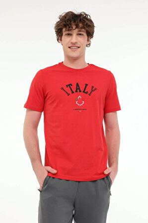 Lumberjack ML Renato 11ITL1030 5fx Kırmızı Erkek T-shirt 101951117