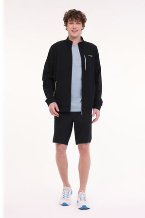 Lumberjack ML HOPE 18ITL400 5FX 101940198 Erkek Eşofman Üstü Siyah S-XXL 