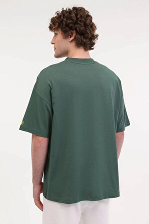 ML STAR 11OTD1-26 5FX Koyu Yeşil Erkek T-Shirt 101948233