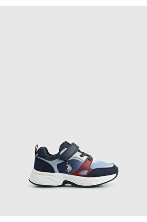 U.S. POLO ASSN. LESSER 5FX ERKEK ÇOCUK SPOR AYAKKABI LACİVERT
