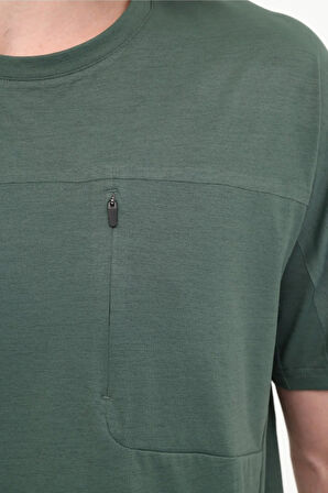 Lumberjack ML KEYS 11YMMT22037 5FX Yeşil Erkek Kısa Kol T-Shirt 101948218