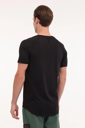 ML CLIFF 11CSH-1002 5FX Siyah Erkek Kısa Kol T-Shirt