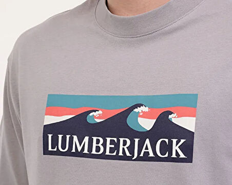 Lumberjack 5M Ml Roger 11Otd2-31 5Fx Erkek Günlük Tişört 101940573 Gri