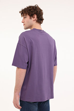 Lumberjack 5M Ml Franco 11Ff17 5Fx Mor Erkek Kkol t-shirt