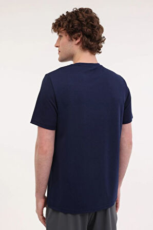 Lumberjack MB CT100 PES C T-SH 5FX Lacivert Erkek Kısa Kol T-Shirt 101939388