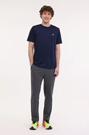 Lumberjack MB CT100 PES C T-SH 5FX Lacivert Erkek Kısa Kol T-Shirt 101939388