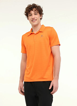 Lumberjack A10193950608010-MB CT461 SHERMAN T- Turuncu Regular Fit Düz Erkek T-Shirt