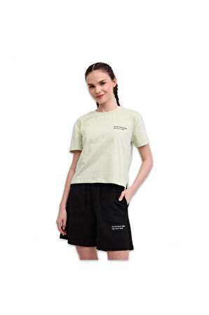 Lumberjack 5M Wl Anna 11 5Fx Açık Yeşil Kadın T-Shirt