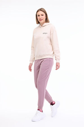 LUMBERJACK WB JOGGER 22CT133 5FX KADIN EŞOFMAN ALTI PASTEL MOR