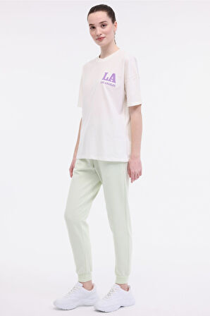 Kınetıx 5M Wl Marıanne 11Ssk104 5Fx Ekru Kadın Kkol t-shirt